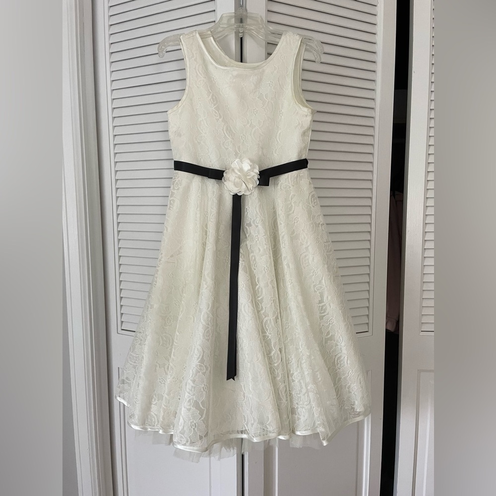 Sweet Heart Rose Girls Flower Dress